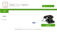 Webová stránka QUIET HOME AGENCY s.r.o.