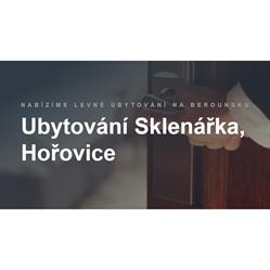Ubytování Sklenářka - Levné ubytování Hořovice