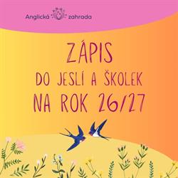 Anglická zahrada - jesle a školka U Trojice