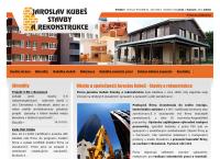 Jaroslav Kubeš - Stavby a rekonstrukce