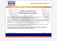 Rekonstrukce Potrubí - Repo A.s.