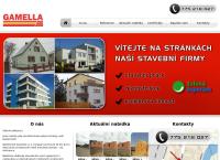 Webová stránka Gamella, S.r.o.