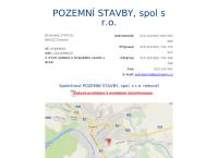 POZEMNÍ STAVBY ZNOJMO s.r.o.