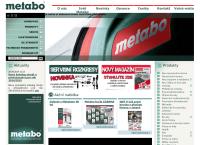 Webová stránka Metabo S.r.o.