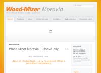 Webová stránka Wood - Mizer Moravia s.r.o.