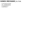 SONEX MECHANIC, s.r.o.