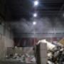 Ventilátor s atomisérem při mlžení
