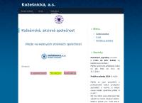 KOŽEŠNICKÁ, a.s.