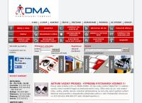 Webová stránka Dma Praha S.r.o.