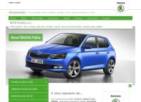 Webová stránka Auto Červený Mariánské Lázně