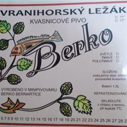 Berko minipivovar Bernartice