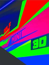 3D Black Light minigolf