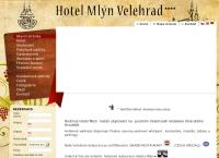 Webová stránka Hotel Mlýn Velehrad