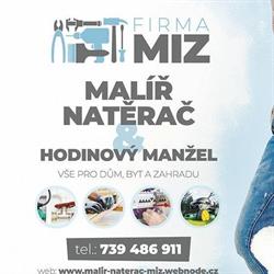 Malíř Přerov - Natěrač Přerov a Hodinový manžel Přerov - Firma MIZ malířství natěračství Přerov