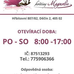 Květiny Magnolie