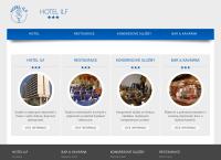 Webová stránka Hotel ILF