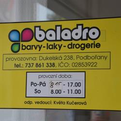 Barvy, laky, drogerie Kučerová Podbořany