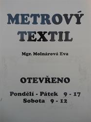 Metrový textil Mgr. Eva Molnárová
