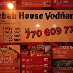 Kebab house Vodňany