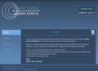 Webová stránka Alarm Servis