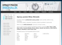 Milan Michalík - opravy praček a el. spotřebičů