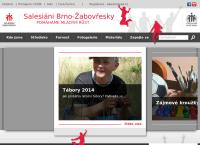 Webová stránka Salesiánské středisko mládeže - dům dětí a mládeže Brno - Žabovřesky