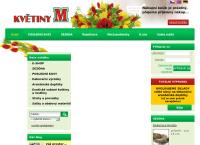 Martínková - Květiny M, s.r.o. - e-shop (výdejní místo)