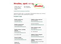 Hruška, Spol. S R.o.