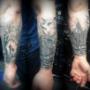 Bloody Blue Tattoo