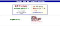 Jiří Grendysa PROJEKTOVÁNÍ ELEKTRO