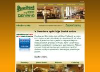 Webová stránka Pilsner Urquell Original Restaurant Demínka