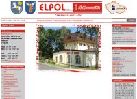 Webová stránka Elpol, s.r.o.