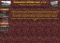 Kamenictví TRANAS spol. s.r.o.
