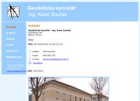 Ing. Karel Souček - geodetická kancelář