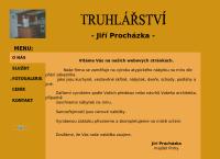 Truhlařství - Jiří Procházka