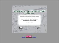 Karel Mařík - Mineral Gem Collection