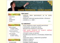 Lenka Dostálová - výuka jazyků