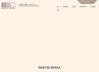 Webová stránka Autobusová doprava Praha - Berka Martin