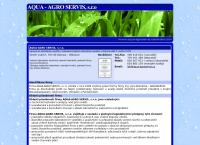 Webová stránka AQUA-AGRO SERVIS, s.r.o.