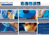 Webová stránka Meritum Software S.r.o.
