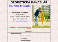 Ing. Milan Hromádka - Geodetická kancelář