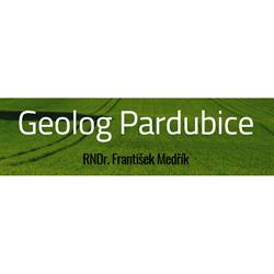 Medřík František RNDr. - geolog Pardubice, geologické práce