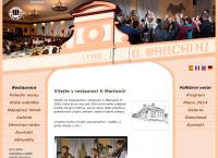 Webová stránka Restaurace U Marčanů