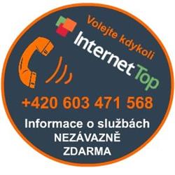 Internet Top s.r.o. - Tvorba www a e-shopů 60% sleva. SEO a tvorba sociálních sítí.