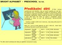 Bright Alphabet - Preschool S.r.o.