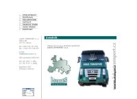 Webová stránka Lukas Transport - Libor Lukášek