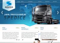 Webová stránka Rosped Trans S.r.o.