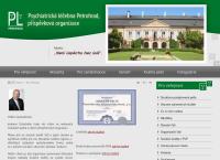 Webová stránka Psychiatrická léčebna Petrohrad