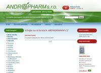 Webová stránka LÉKÁRNA ŠPALÍČEK ANDROPHARM s.r.o.