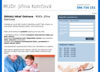 KOTRČOVÁ JIŘINA MUDr.